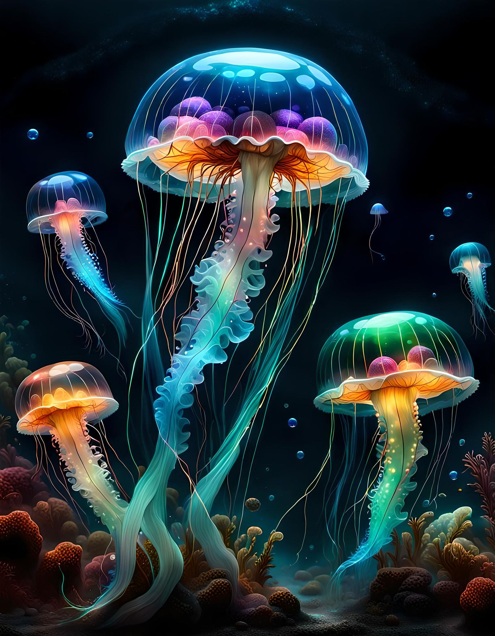 In the deep