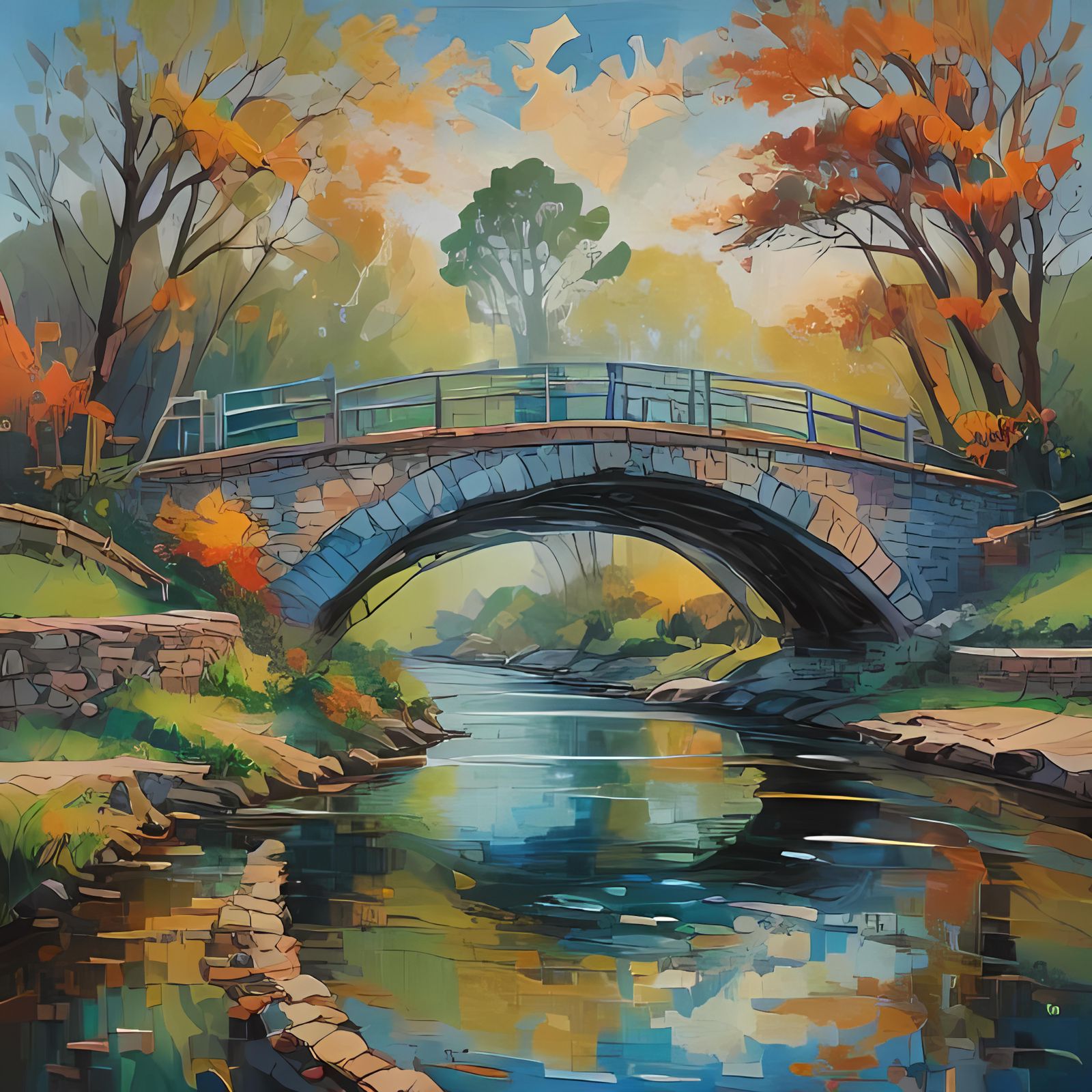 Impressionist Bridge