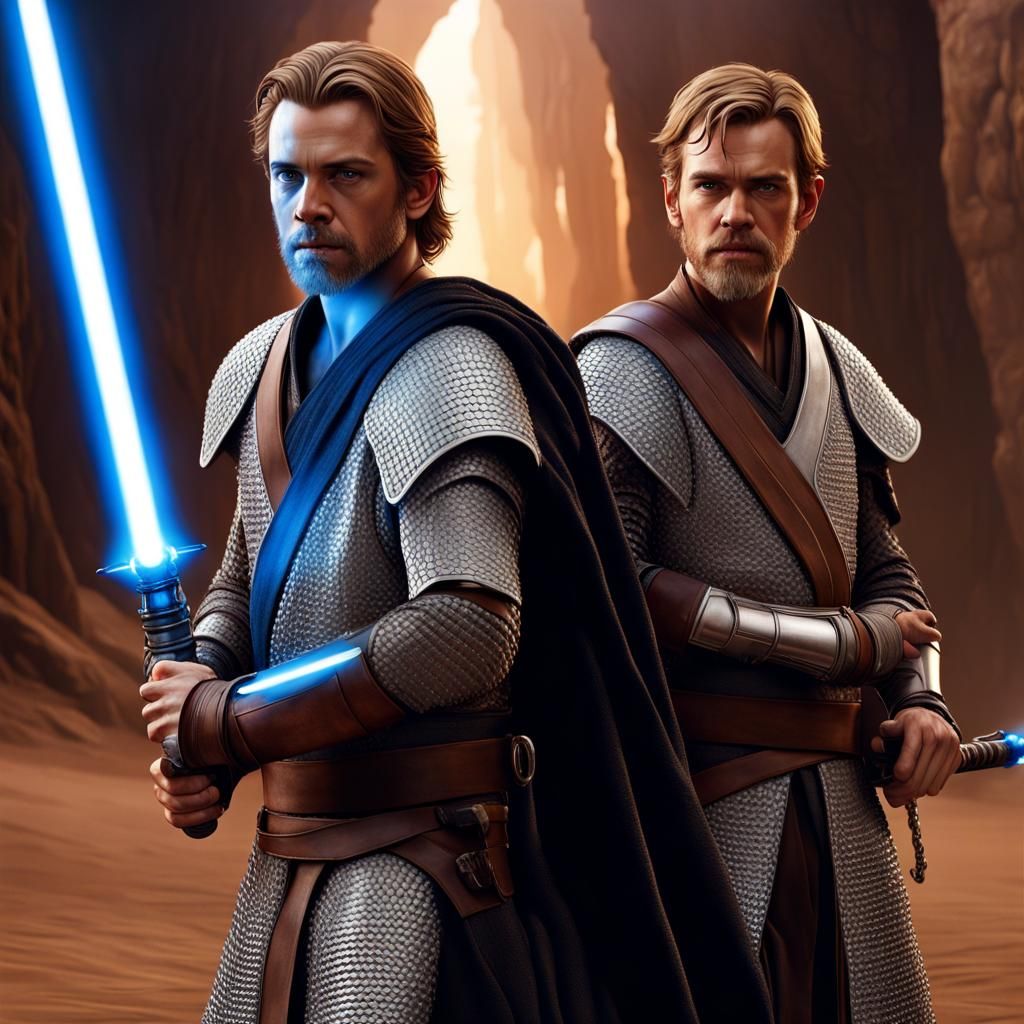 The Force be with thee Anakin! (And with thy spirit, master!...
