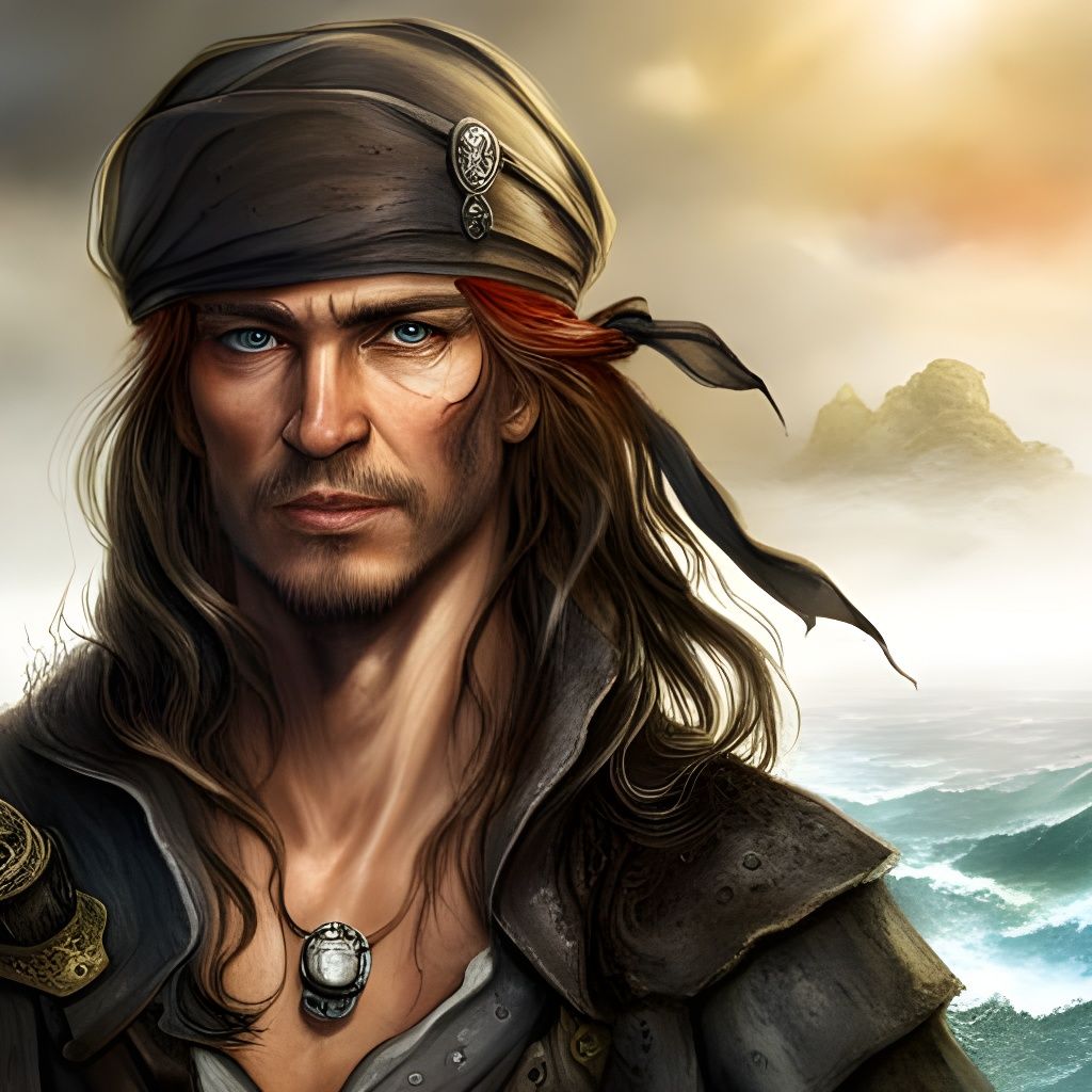 Pirate, male - AI Generated Artwork - NightCafe Creator