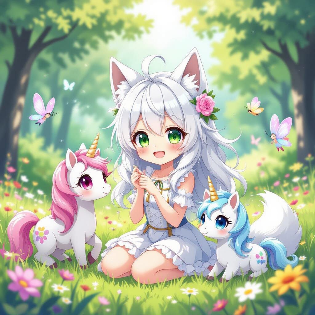 🧚‍♂️Wolfie's Cute Fantasy Creatures Challenge 🦄