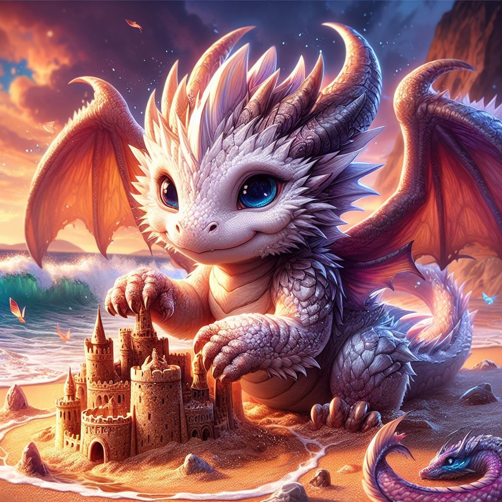 Sand Castle Dragon