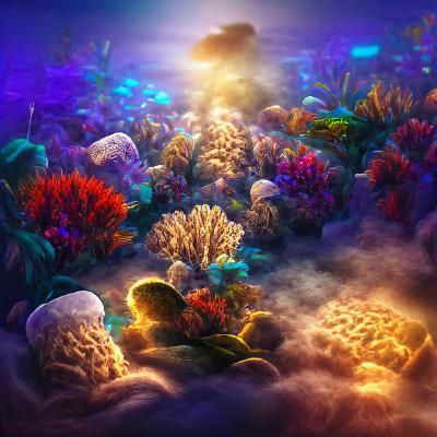 coral reef in the ocean 6