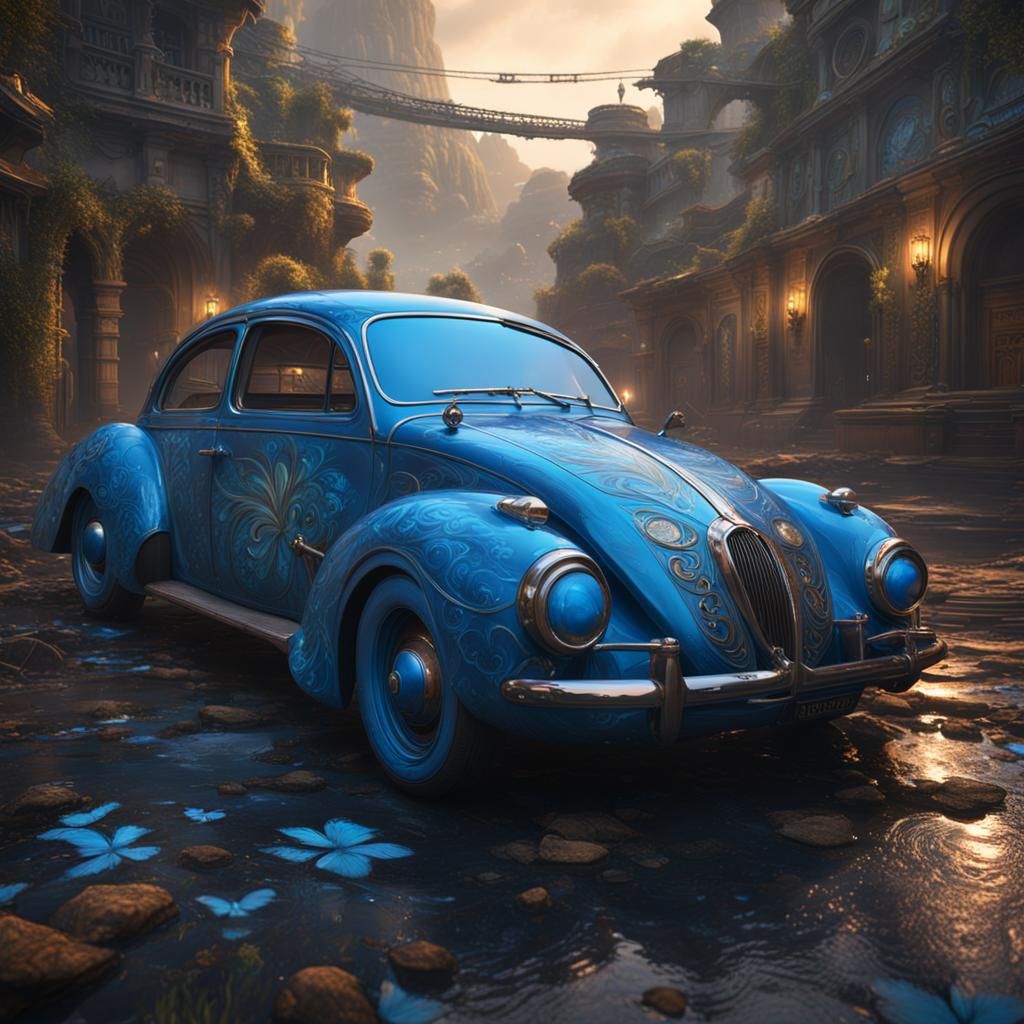 Blue Car