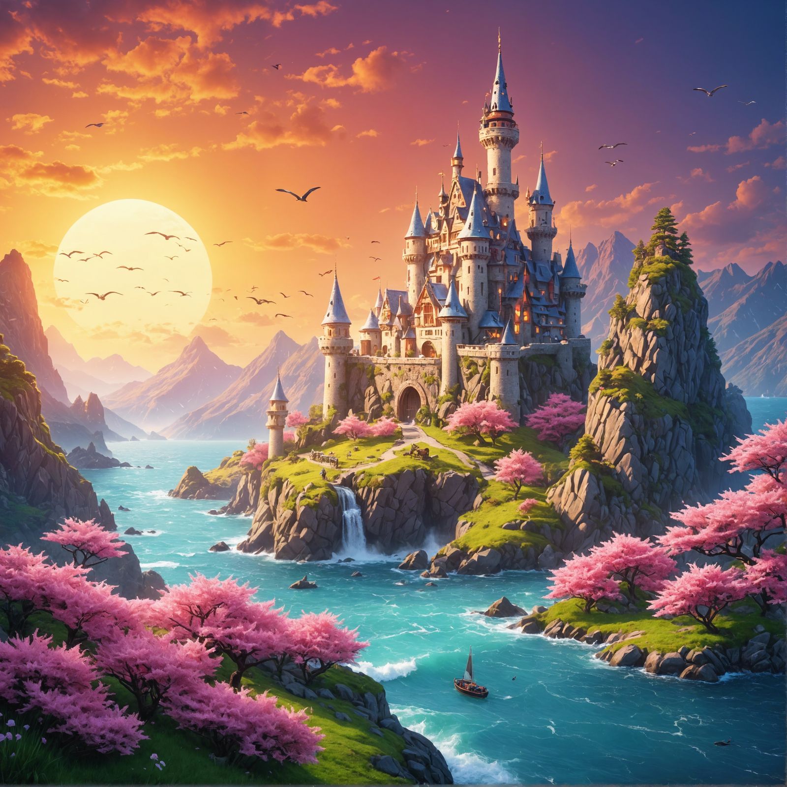 Enchanting Unicorn Image Generated by AI