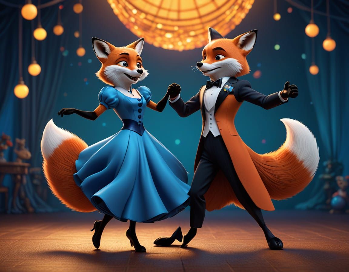🎼🎶🎵🎶 Foxtrot forever...