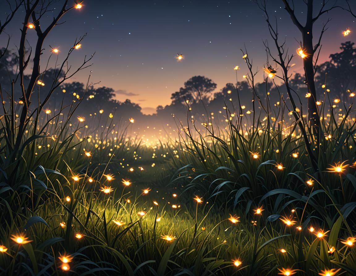 Fireflies  by @GingerBredMan1989