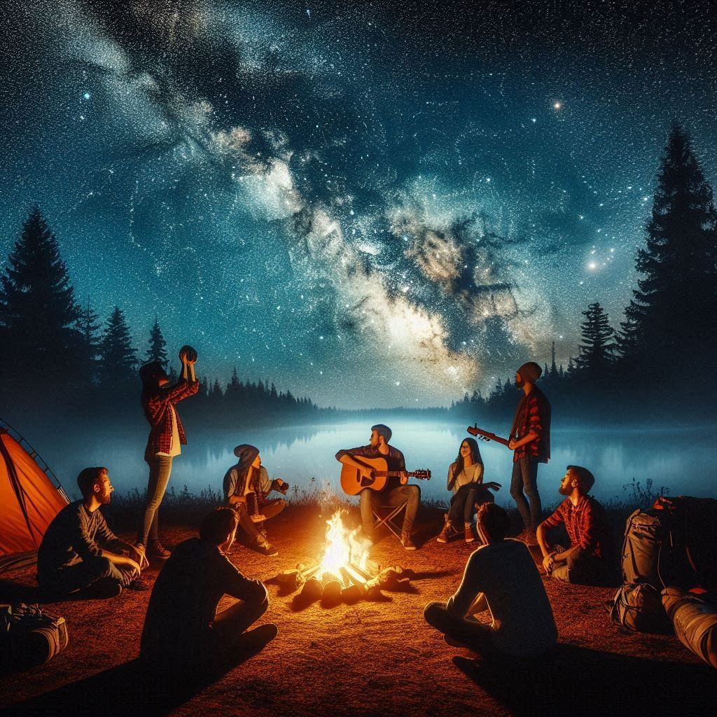 “Milky Way Melodies: A Night of Campfire Tales”