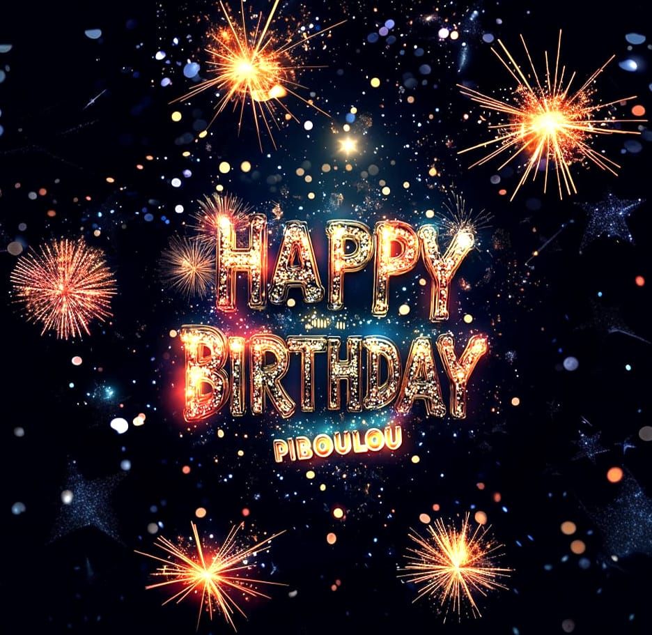 Happy birthday piboulou