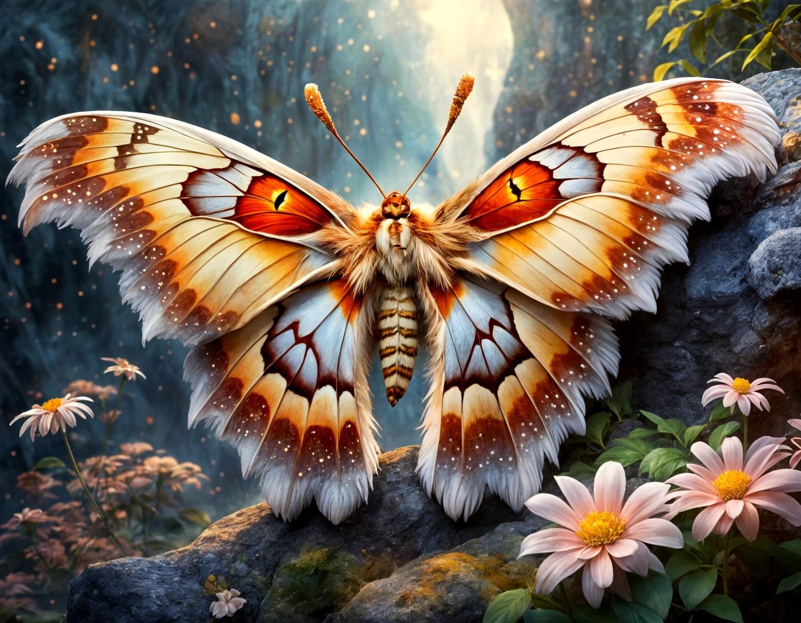 Atlas Moth  by @Krys