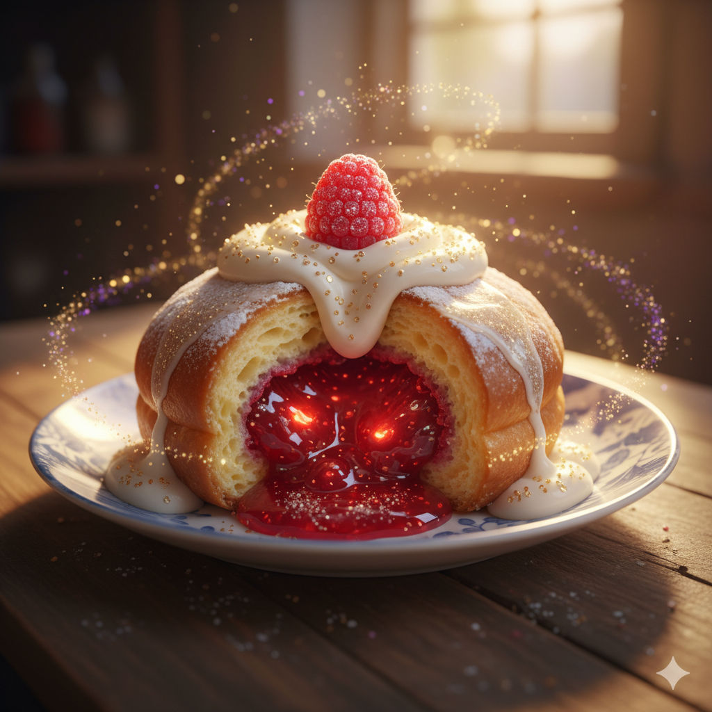 Enchanted Raspberry Bismark