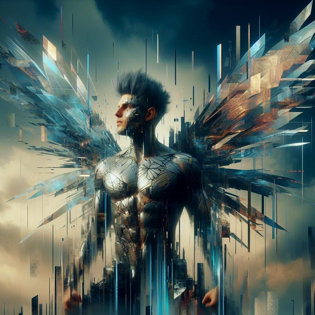 Glitch Art Battle Fairy