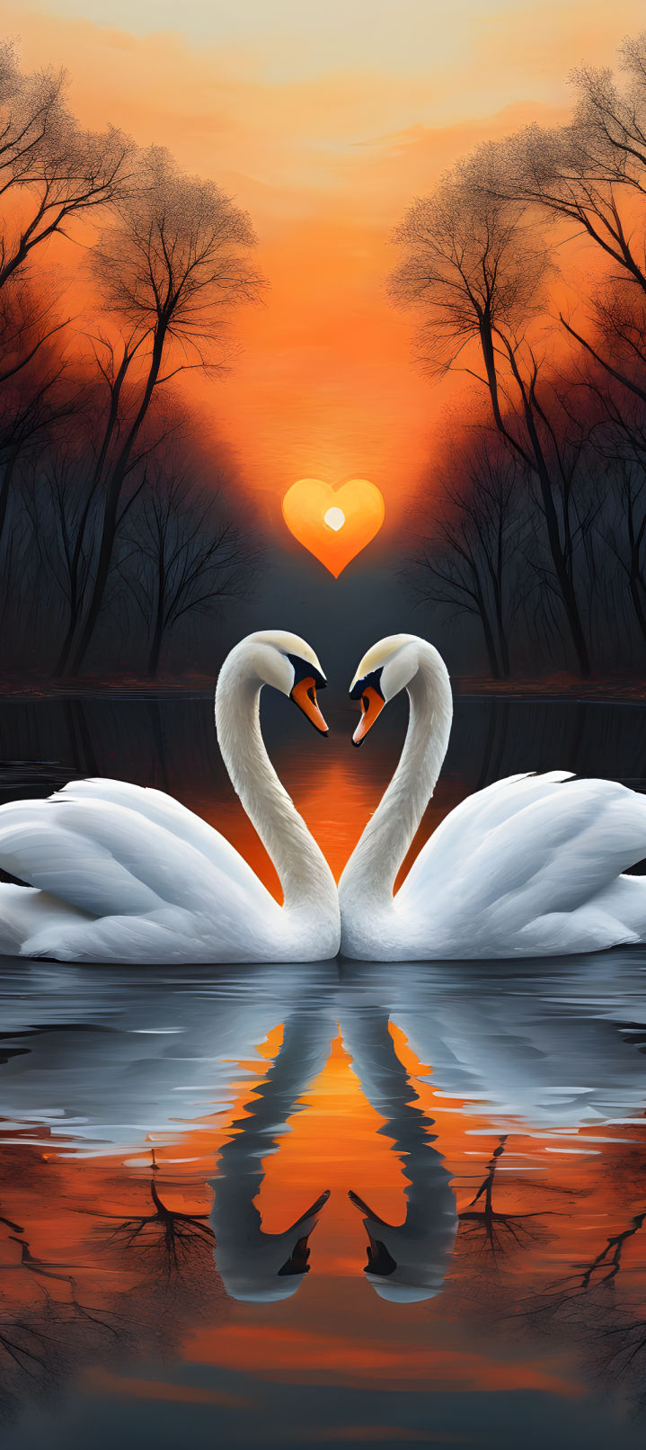 Swans in Love