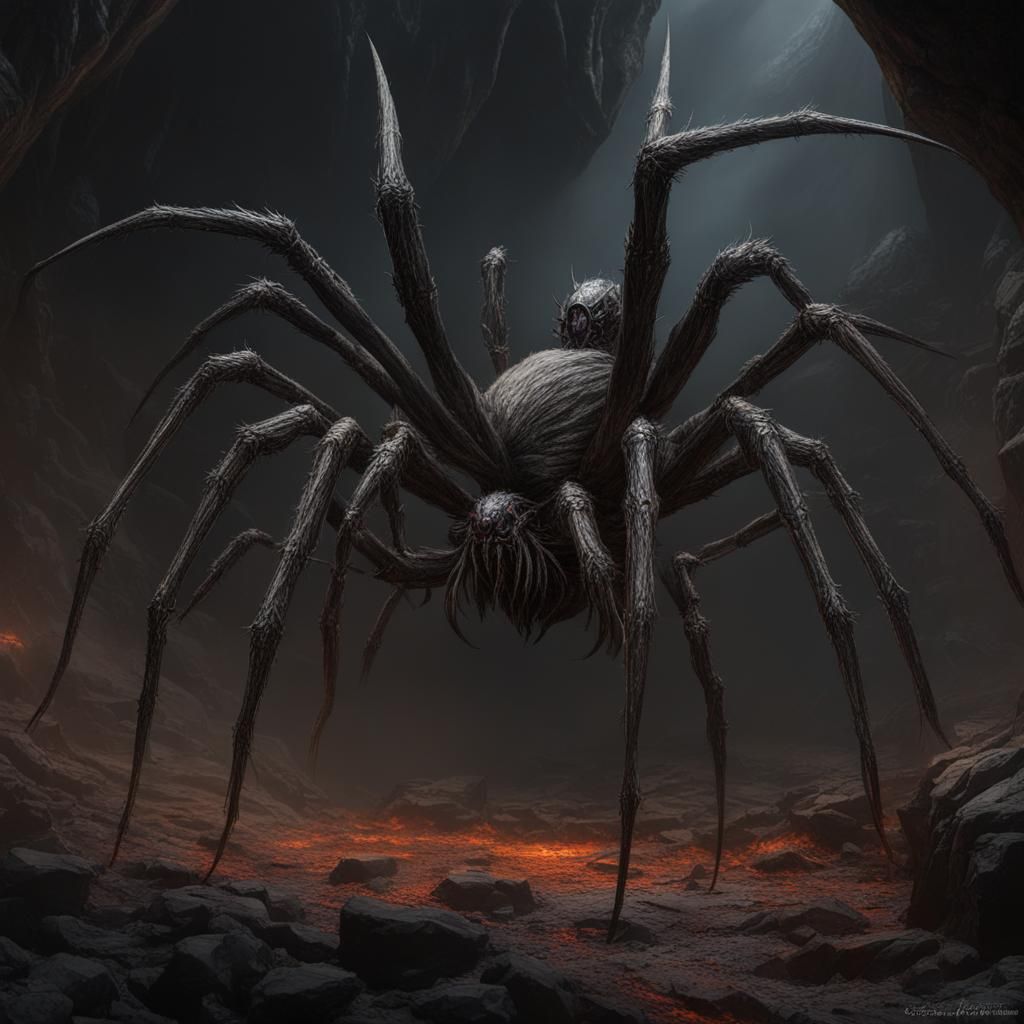 Ungoliant - AI Generated Artwork - NightCafe Creator