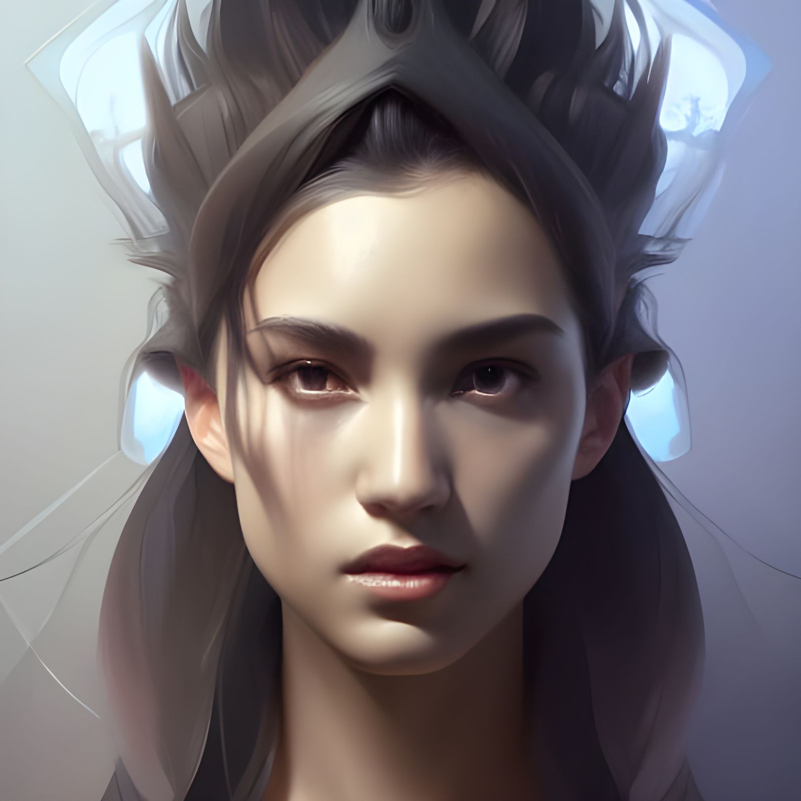 Detailed Portrait of Wuba with Dynamic Lighting