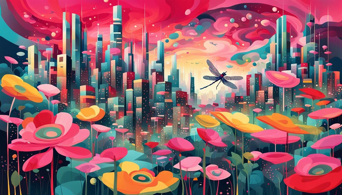 ⚜️⚜️FRESH ROMANTIC SERENE ABSTRACT PIECE OF LANDSCAPE⚜️⚜️