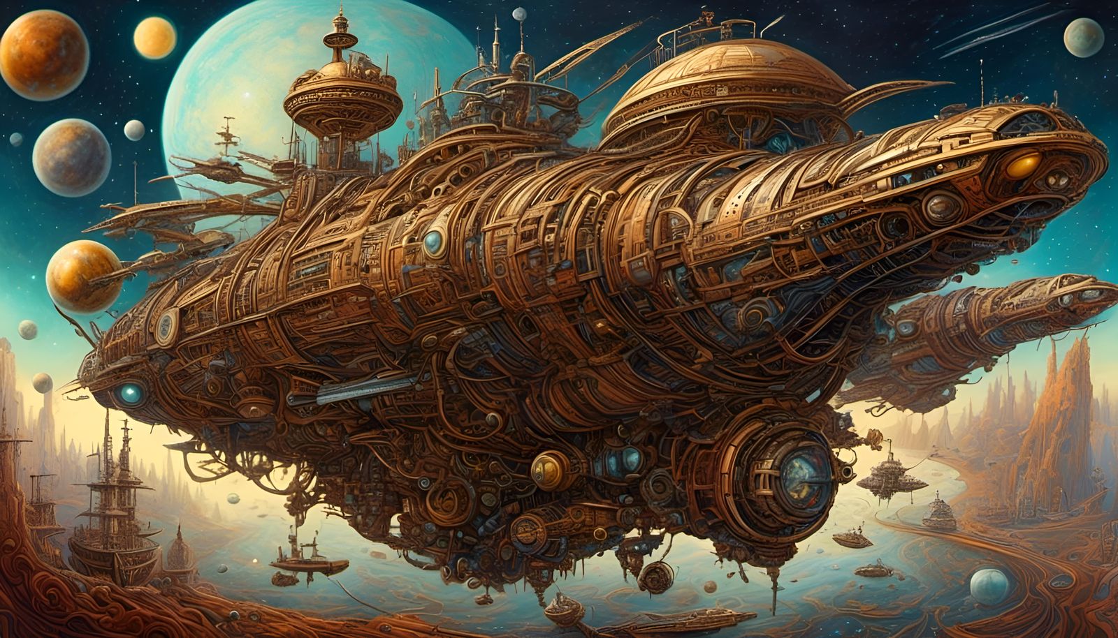 Generation Ship Embarking