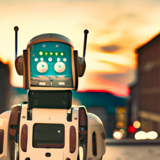 Robby Robo's first citytrip.