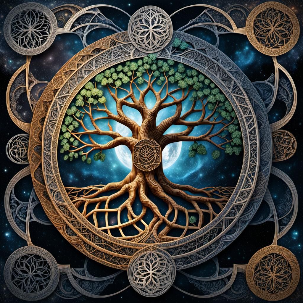 Tree of life - AI Generated Artwork - NightCafe Creator