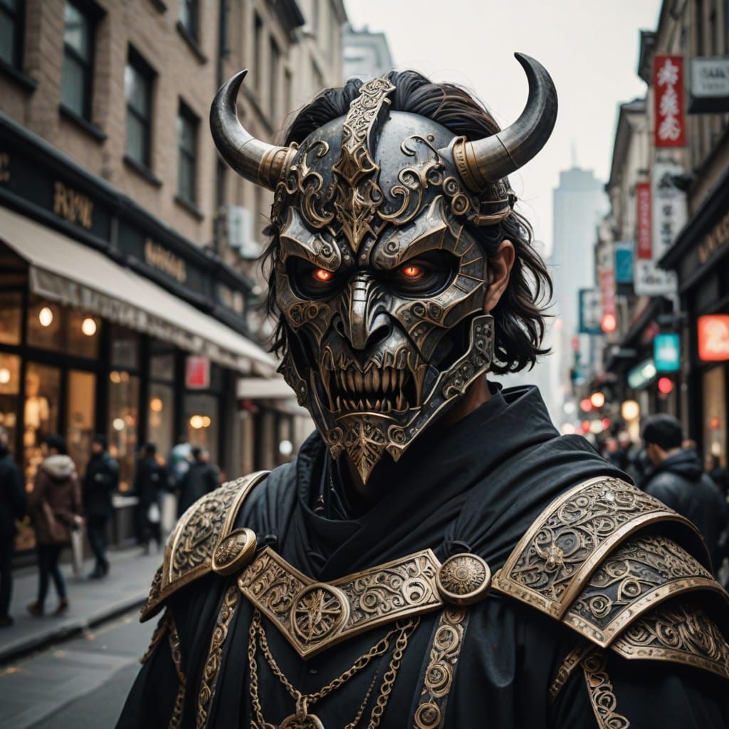 Lion in Jungle: A Majestic Portrait