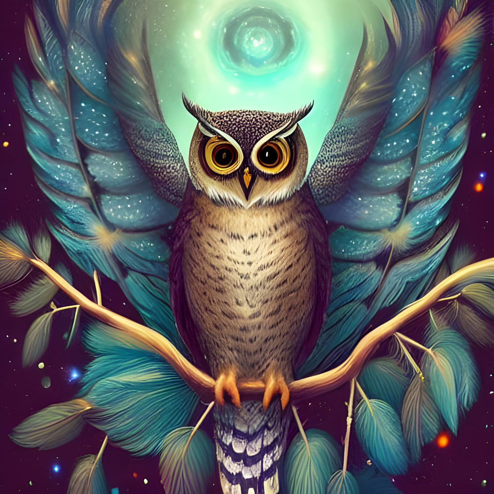 Galaxy Owl