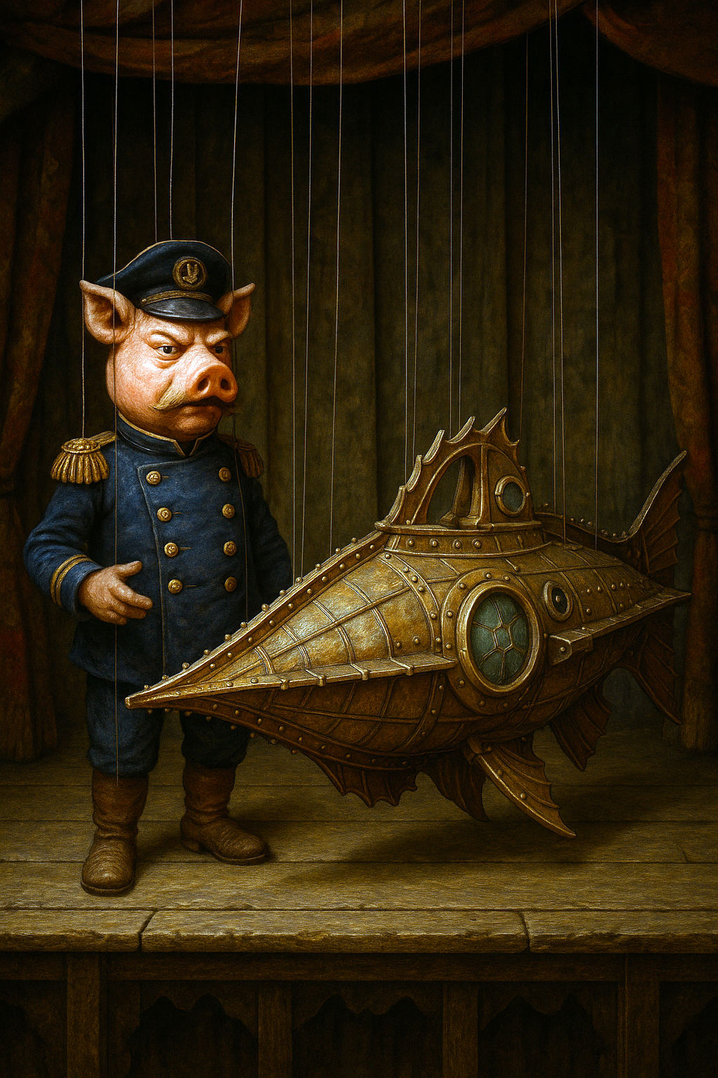 Captain Nemo and the Nautilus