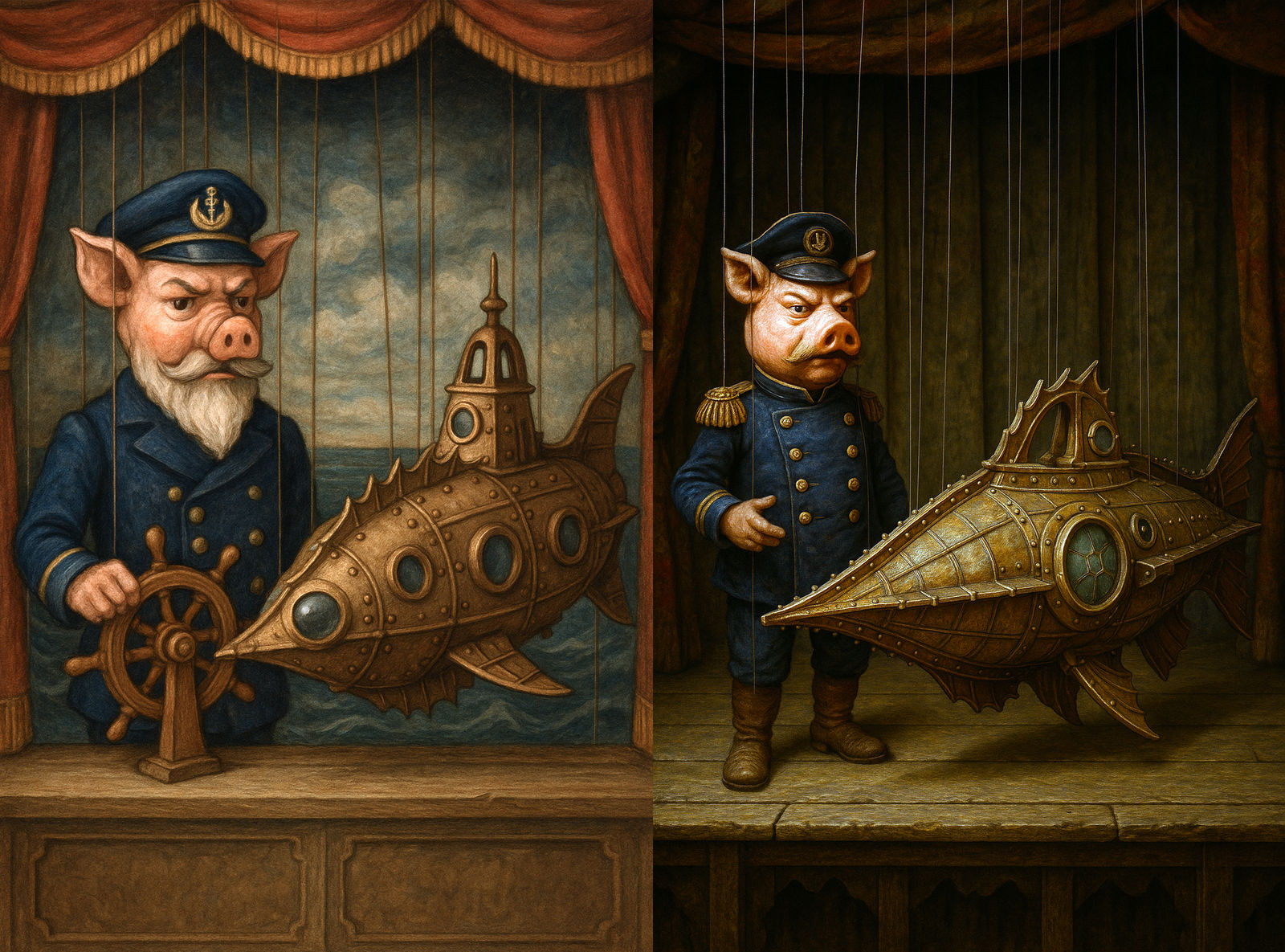 Captain Nemo and the Nautilus