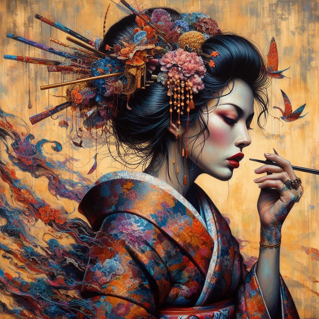 Geisha  by @mitavan