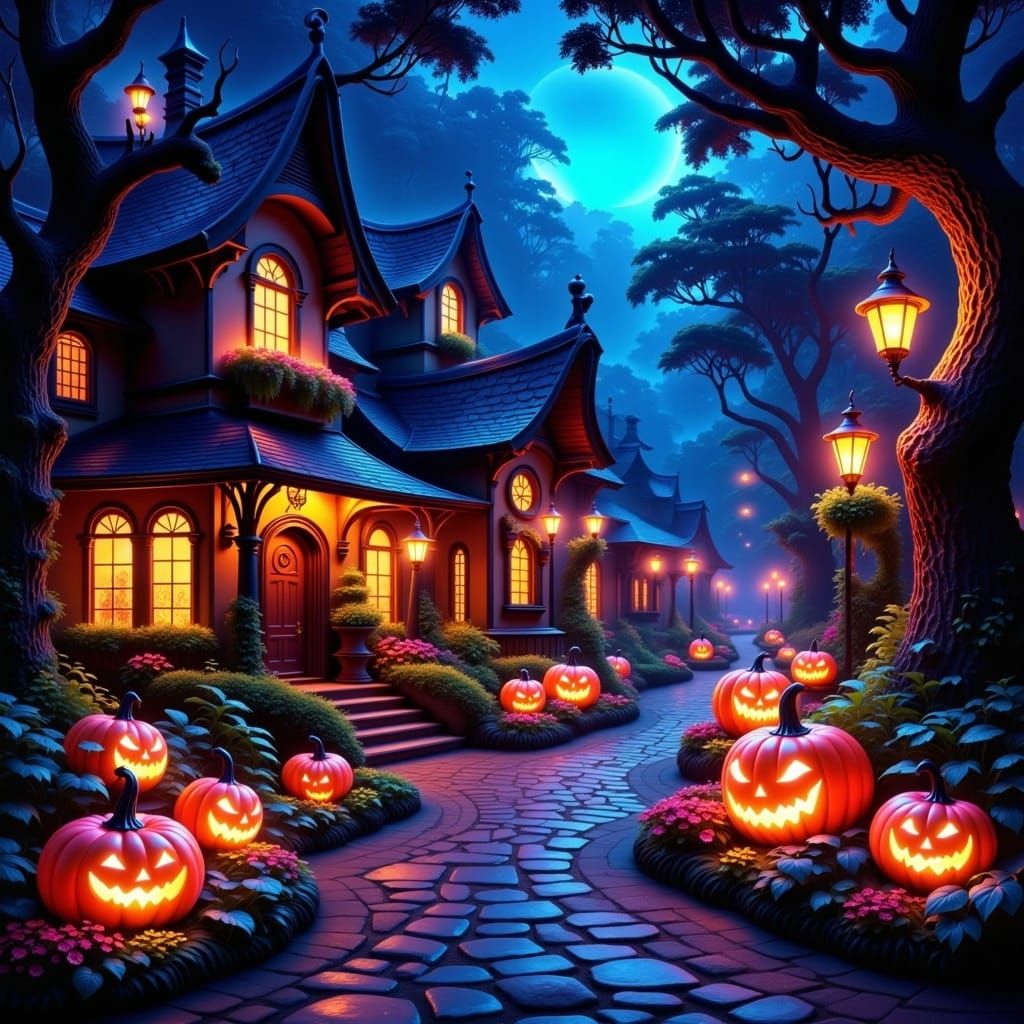Halloween street