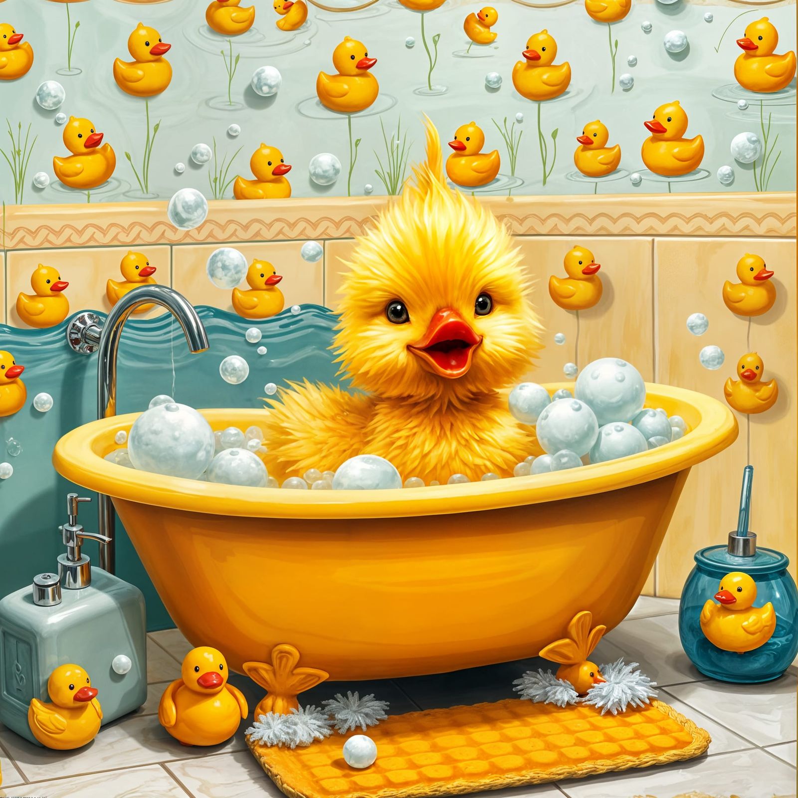 Bubble Bath  by @SunCat