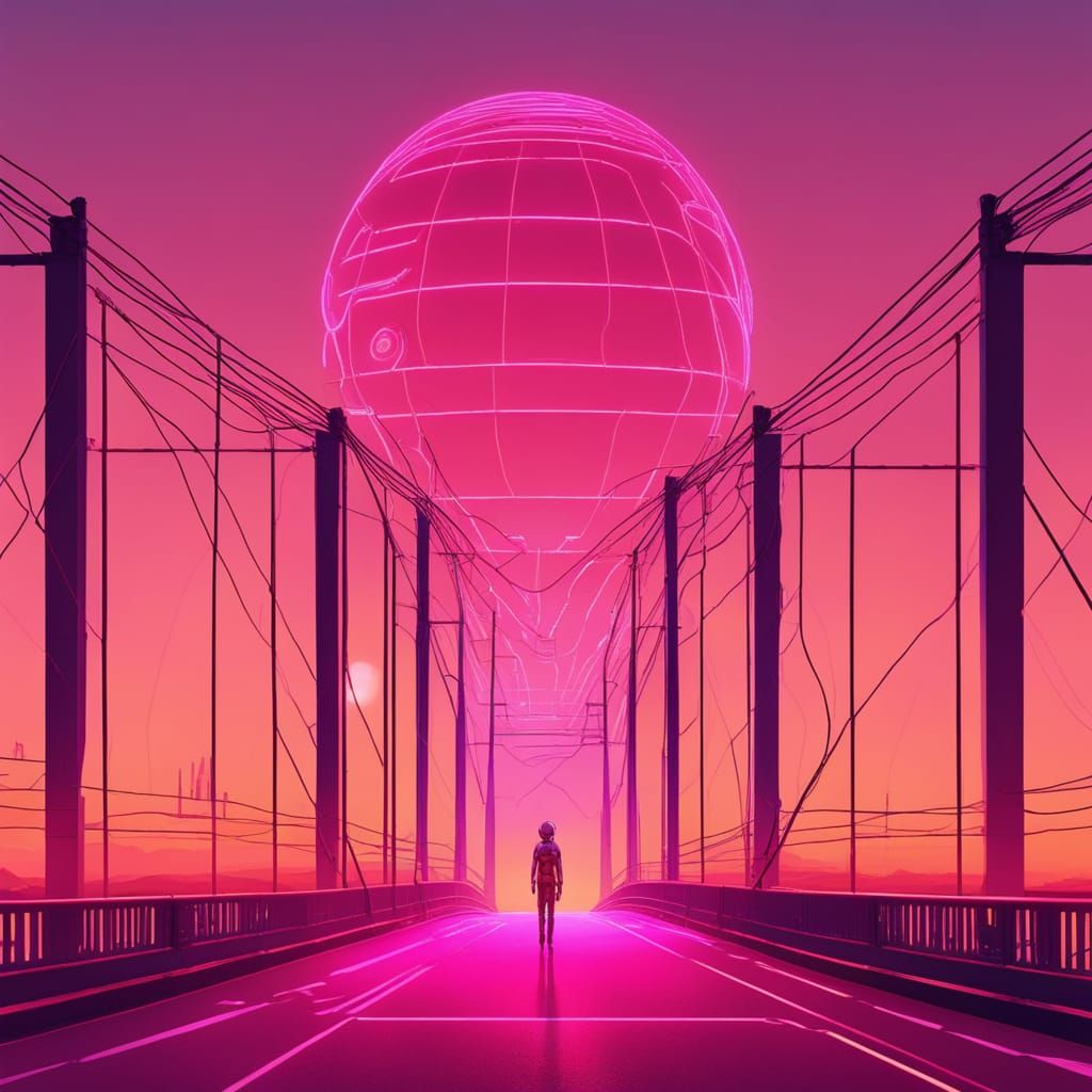 Following the power lines