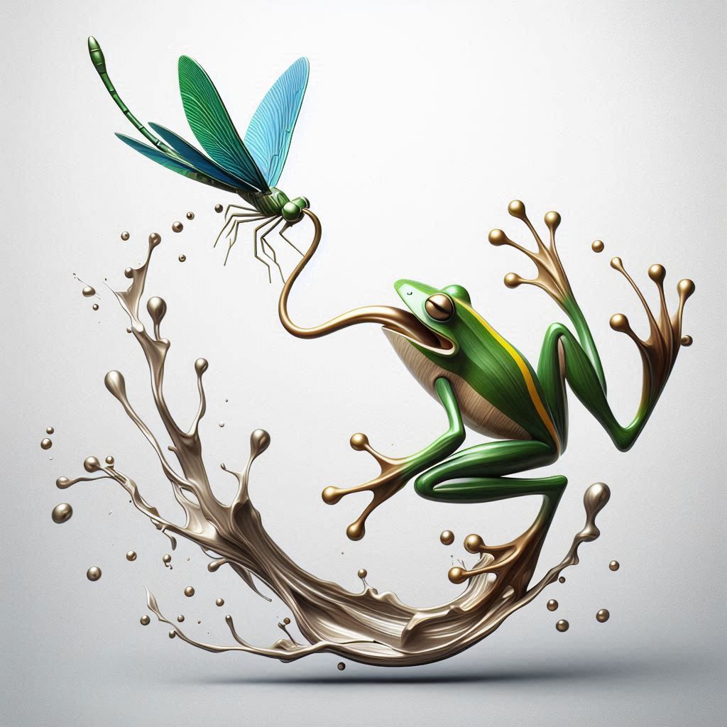 The Frogn and the Dragonfly