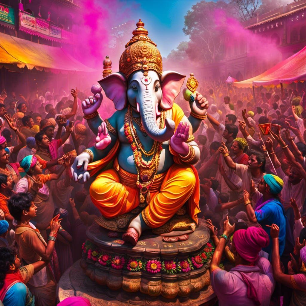 Holi Festival  by @Jan M