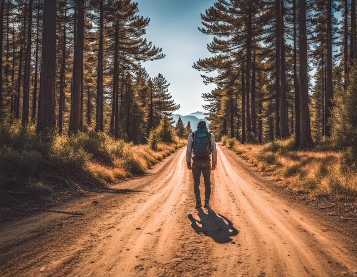 A Wanderer Walks the Road Alone