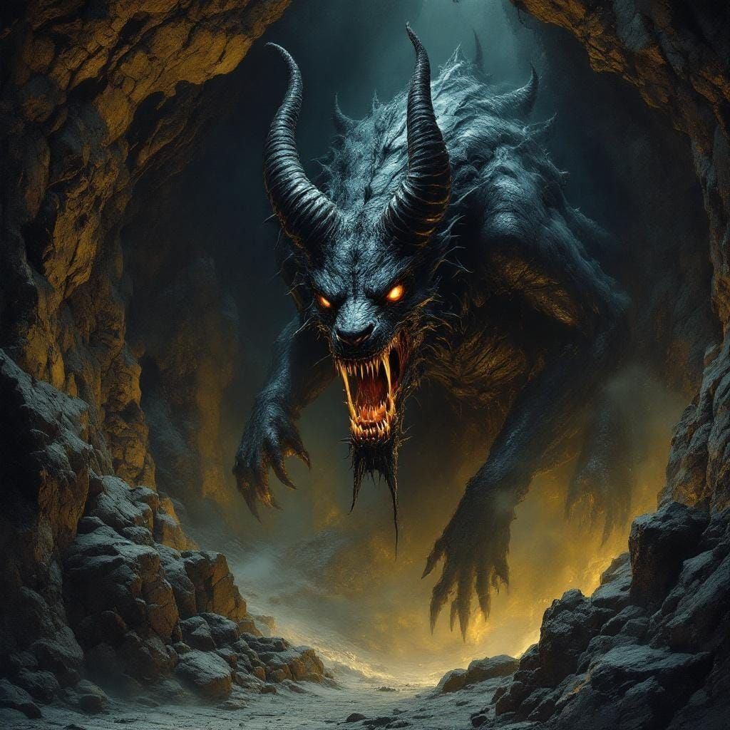 Un genre de Cerbère, à une seule tête 