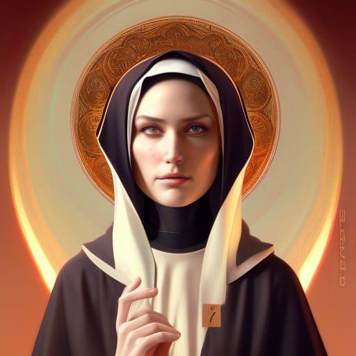 Saint Hedwig AI Generated Artwork NightCafe Creator