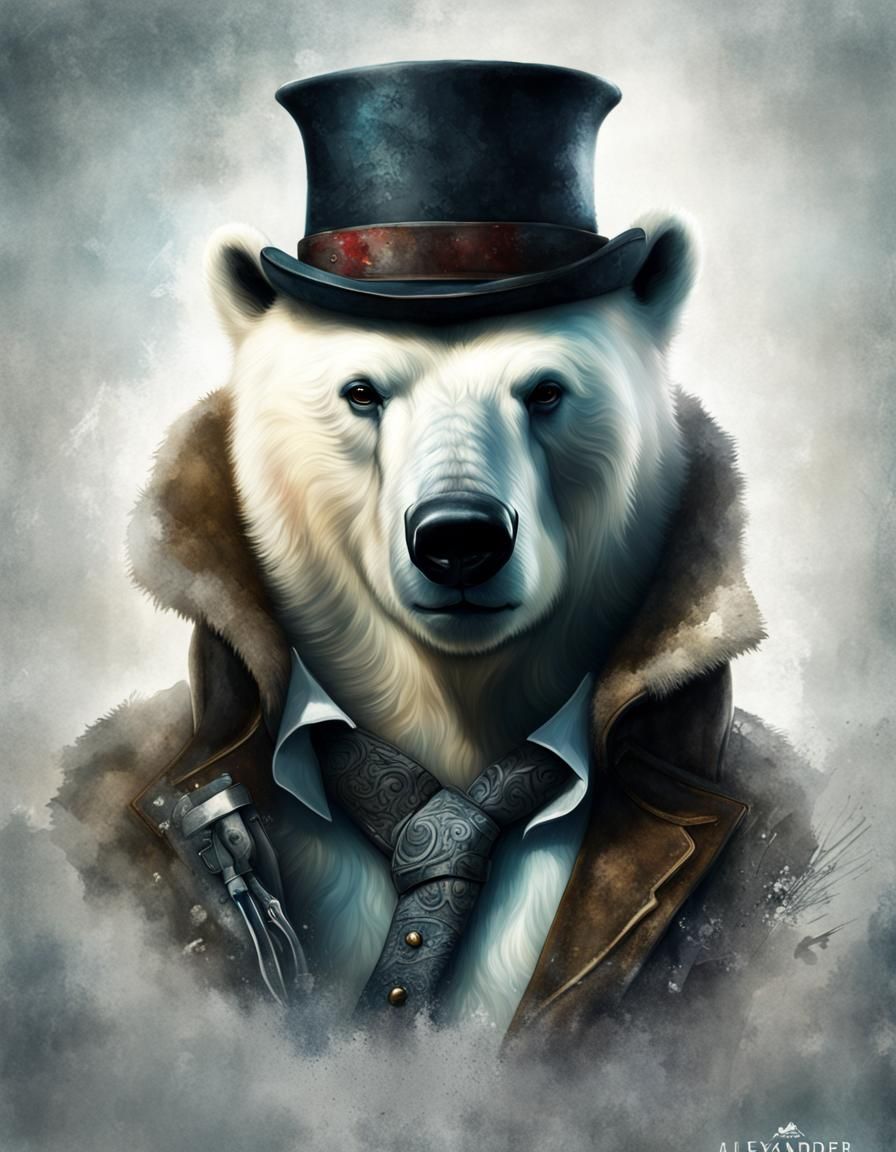 Polar Bear - AI Generated Artwork - NightCafe Creator