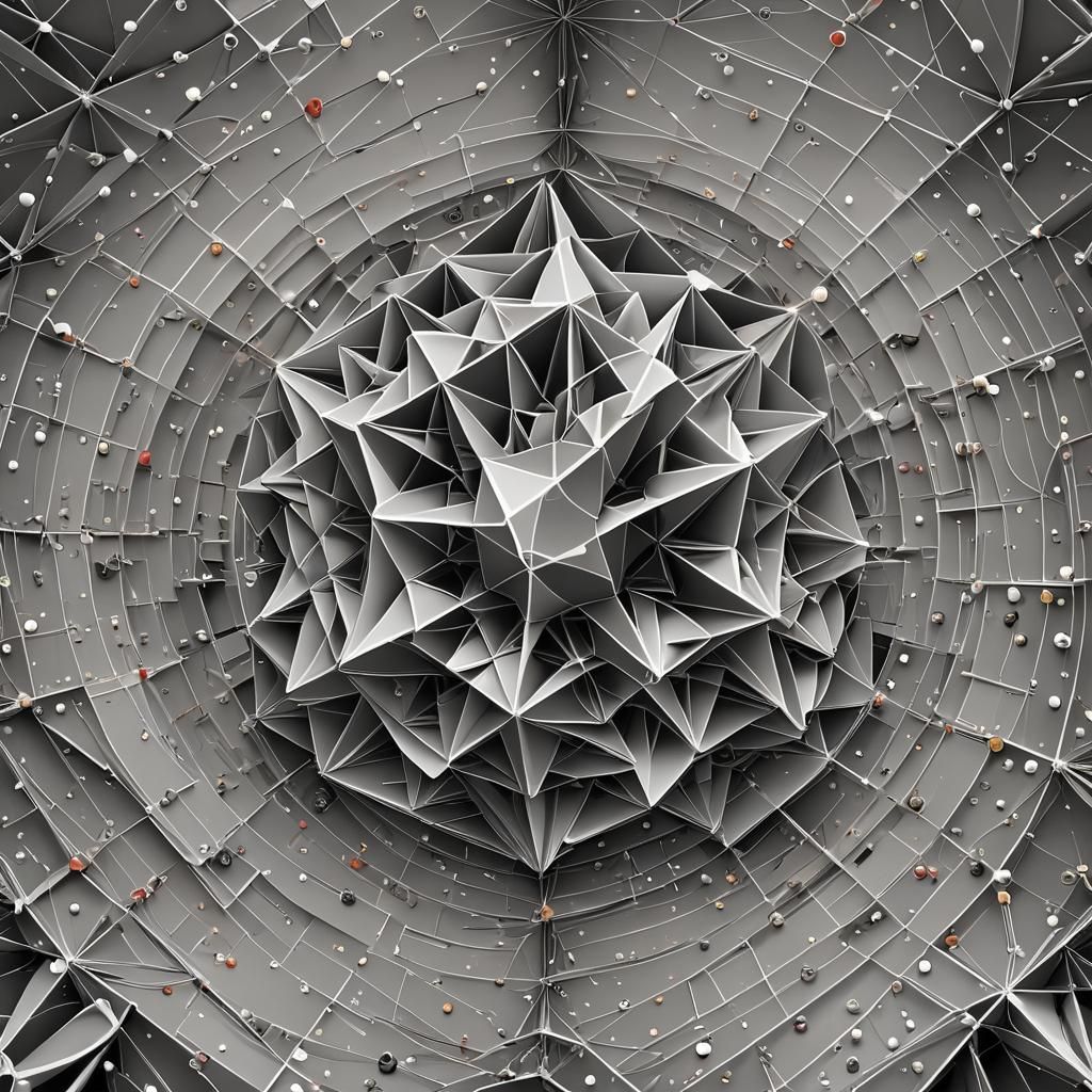 Quantum probability in a folded space