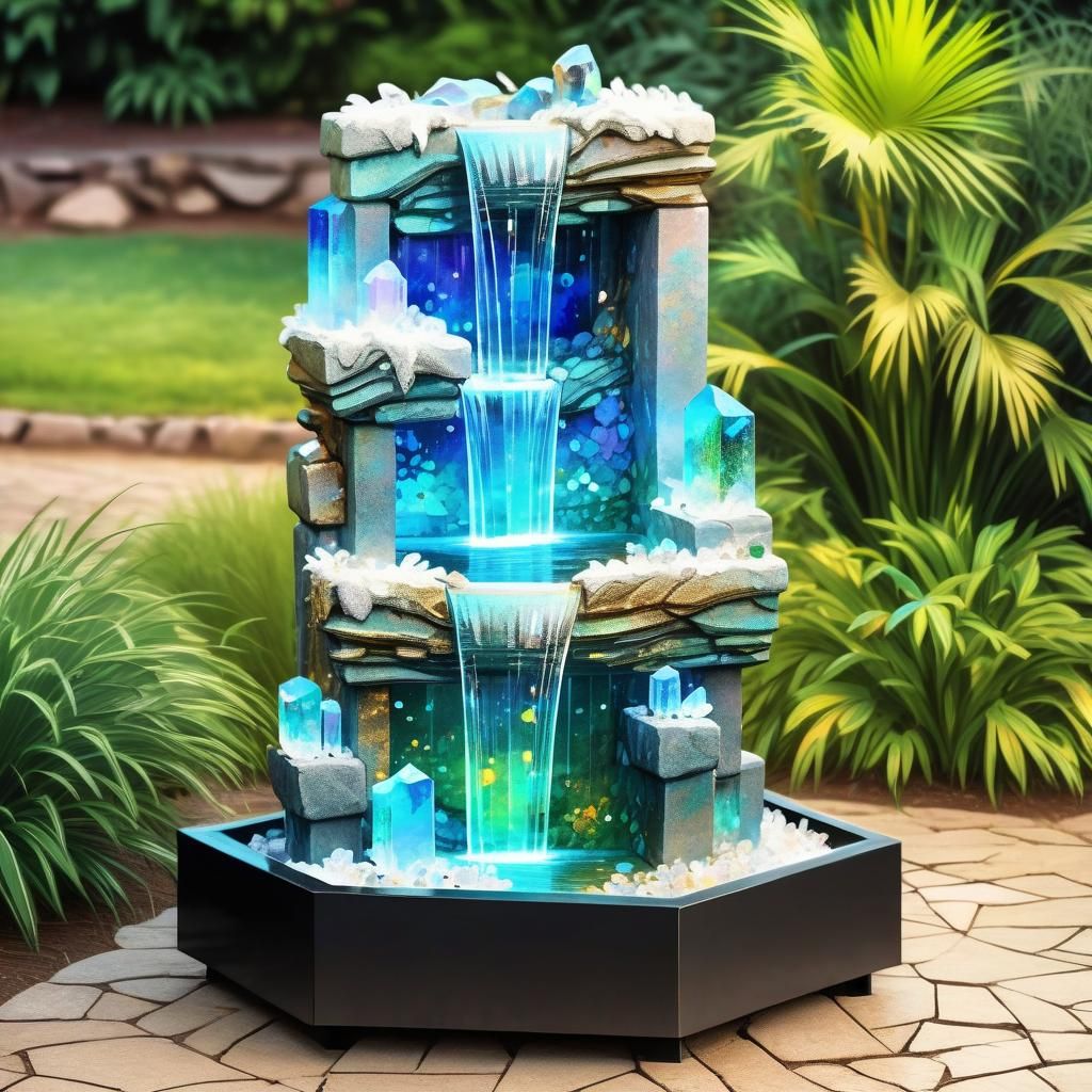 Crystal Water Fountain
