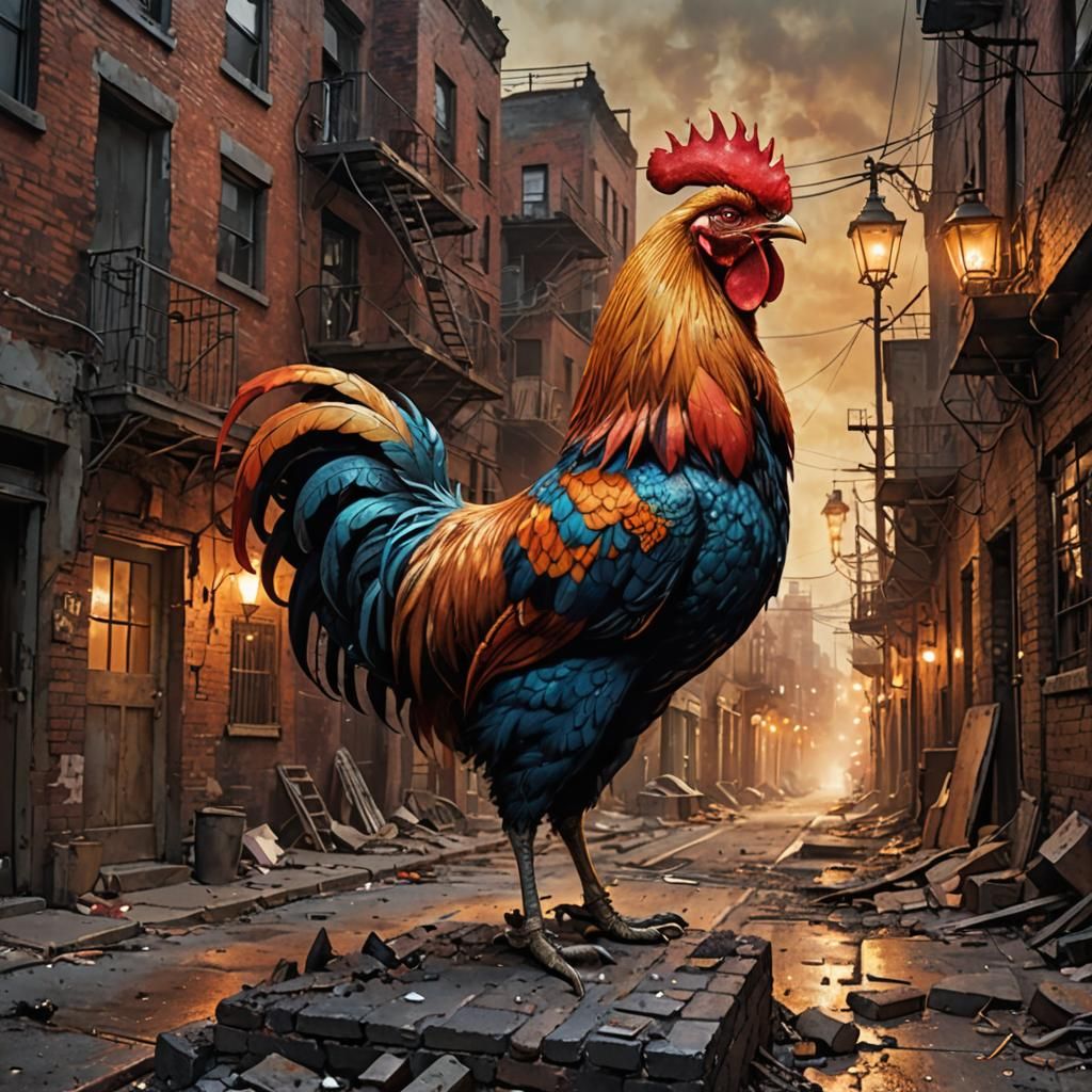 Big rooster