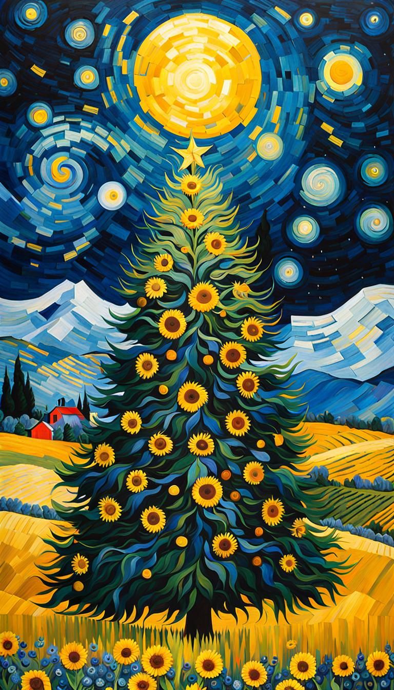 Van store gogh christmas