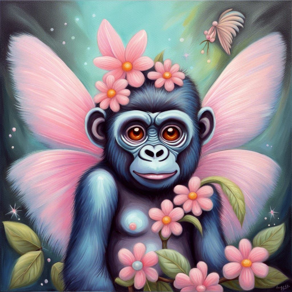 Baby Gorilla Fairie