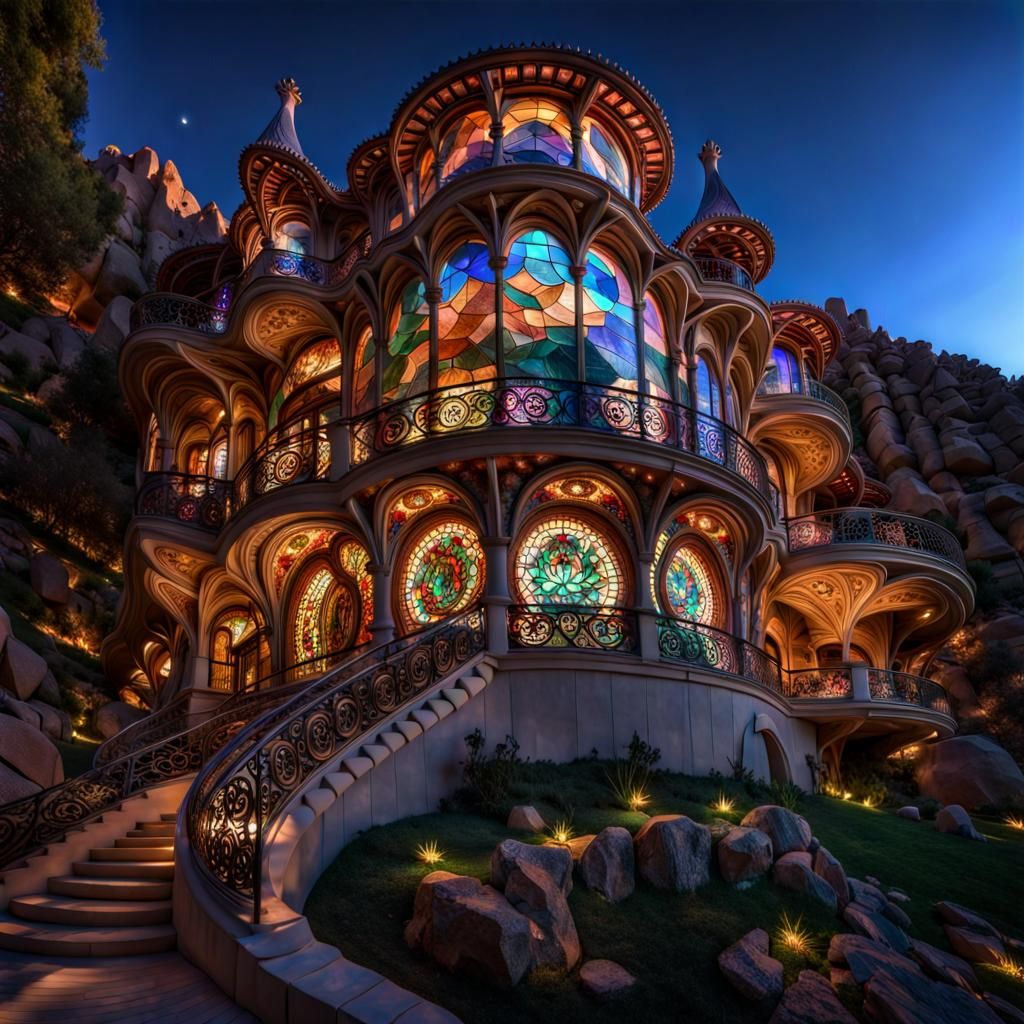 Stainglass Mountain Retreat