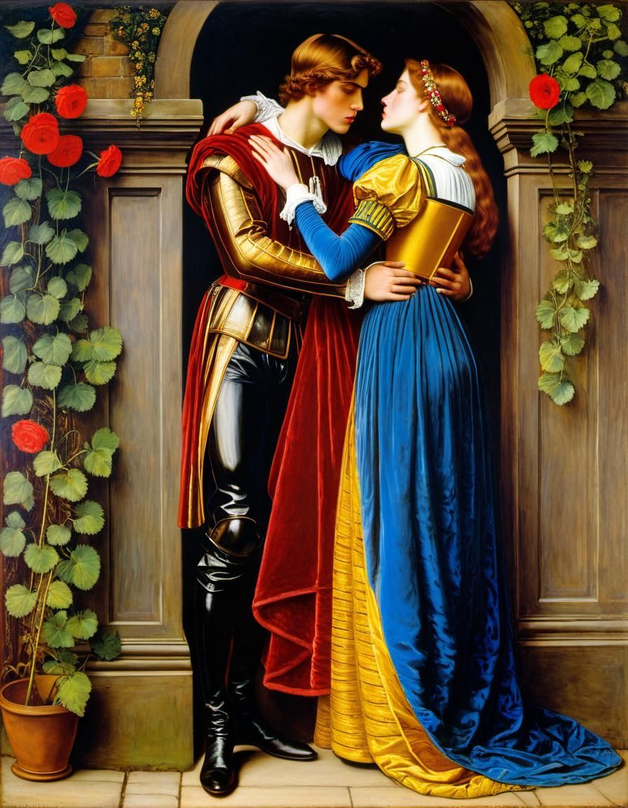 Romeo and Juliet - AI Generated Artwork - NightCafe Creator