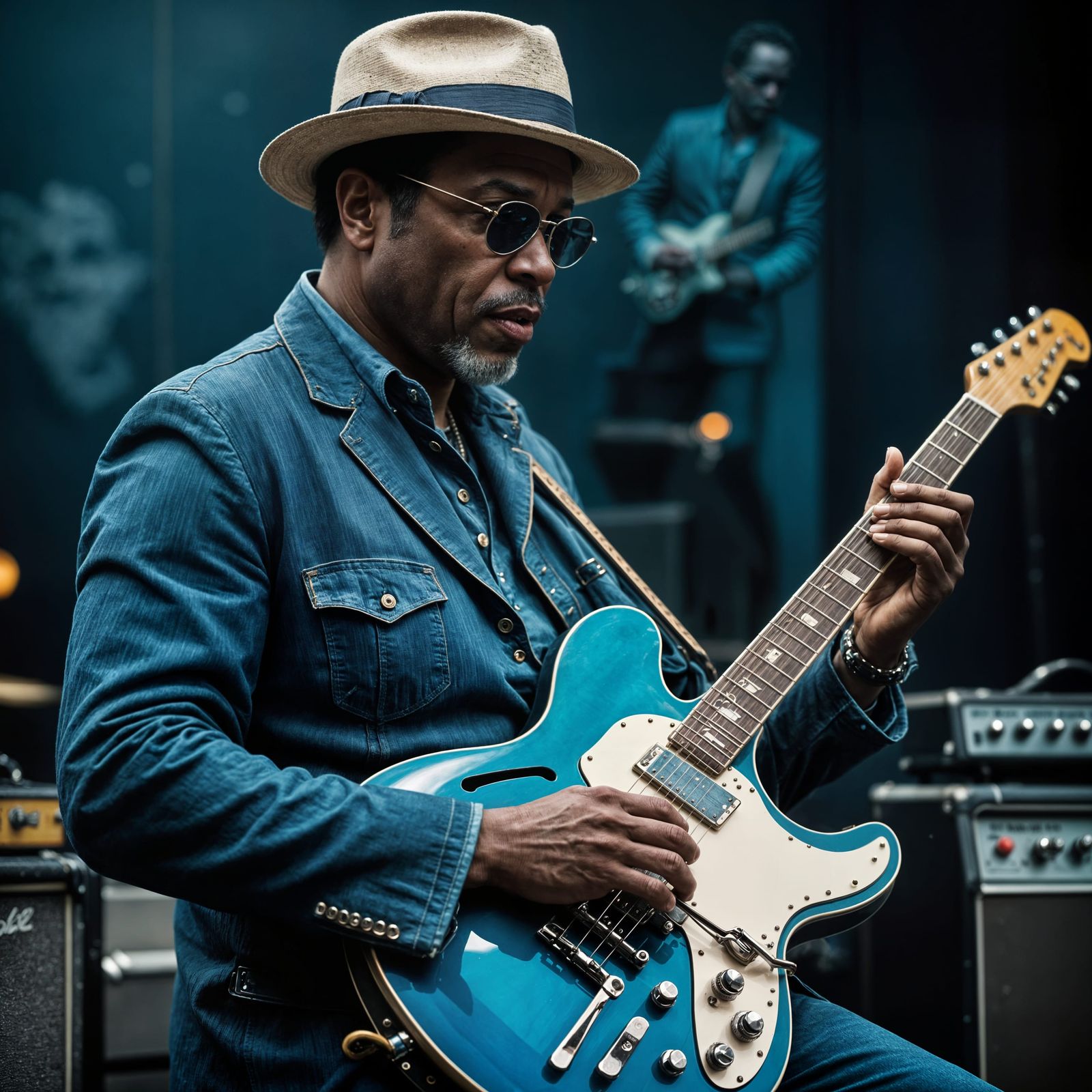 the blues  by @Tanke