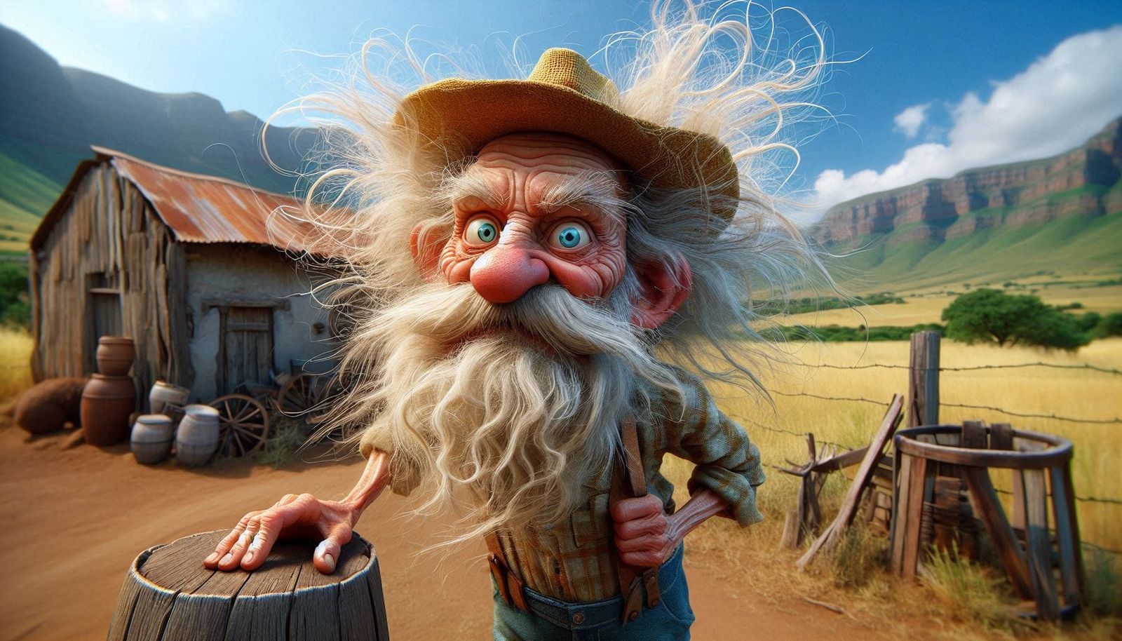 In time, Ol' Henry grew used to - even fond of - his isolation 🛖 04