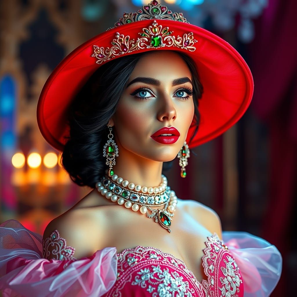 Masterpiece, chic, luxury, magic lady