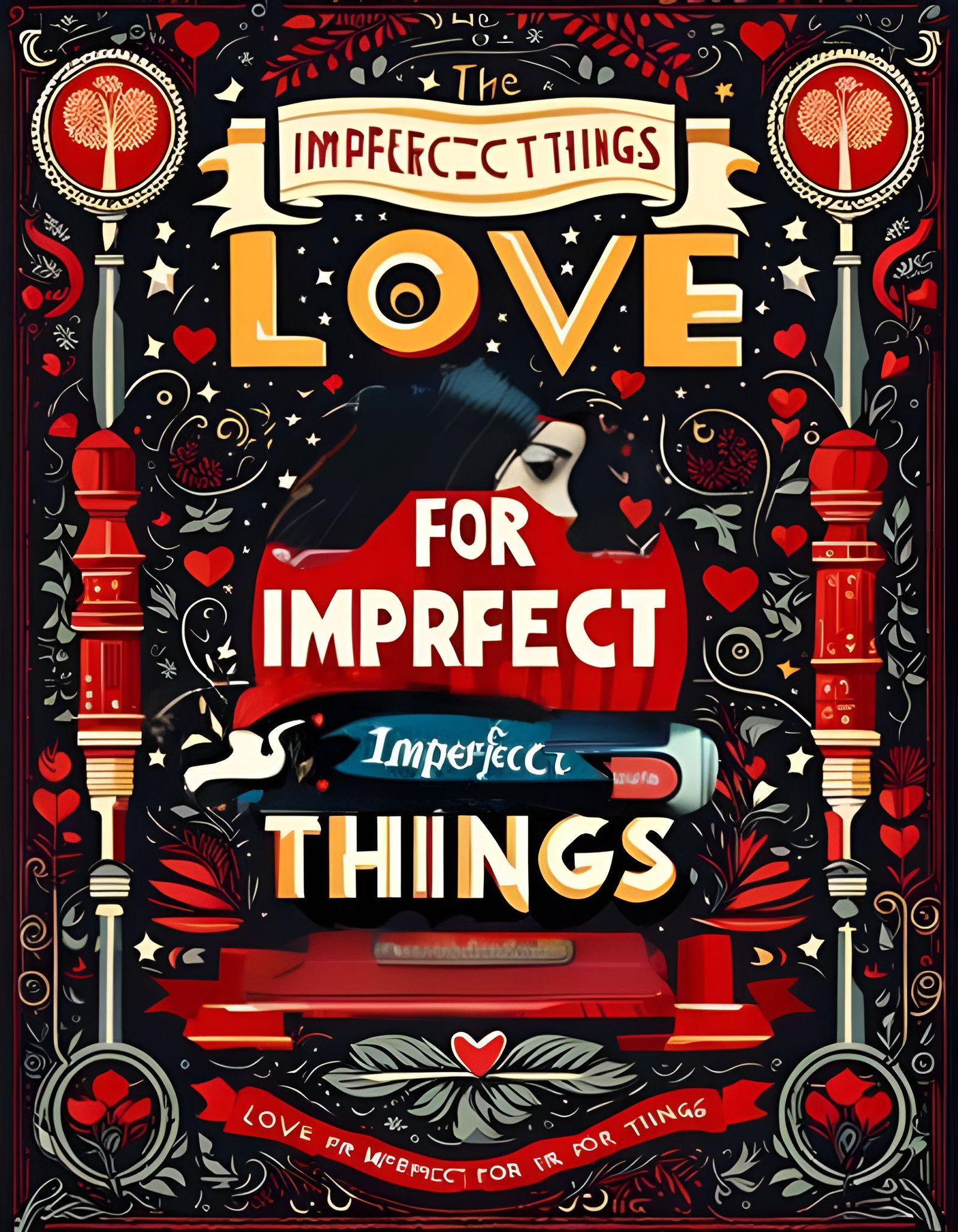My Open Prompt: “Love for Imperfect Things” - Book Cover