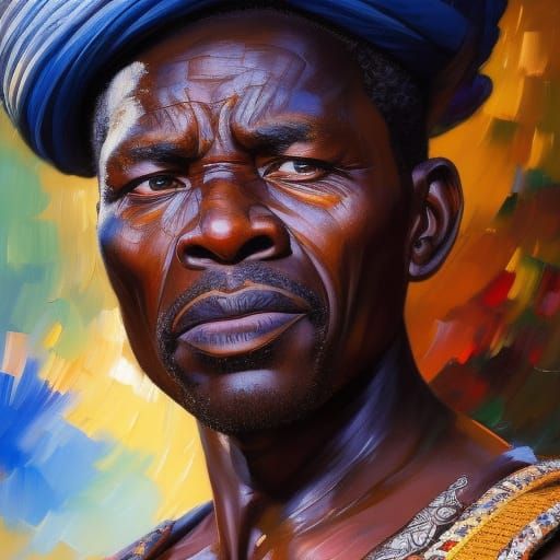 Portrait of an charming african!!