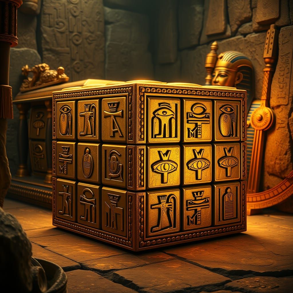 Ancient Rubik's Cube  by @Brady Robertson